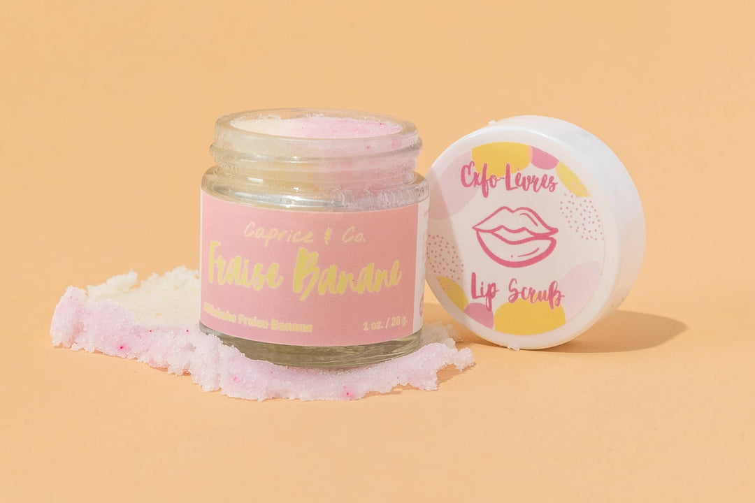 Lip Scrub: Limonade Rose - Lemon + Raspberry