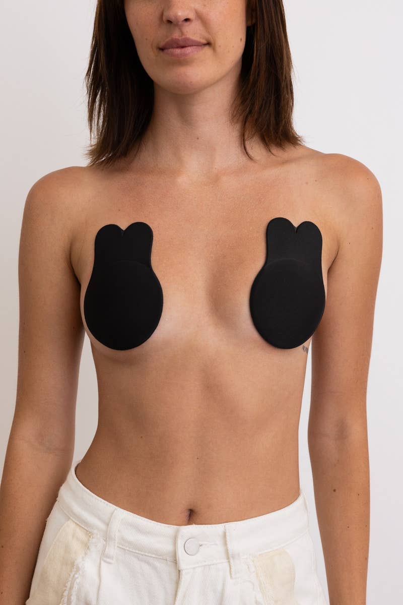 Sheer Lift Silky Breast Enhancer - High Quality: Black / C
