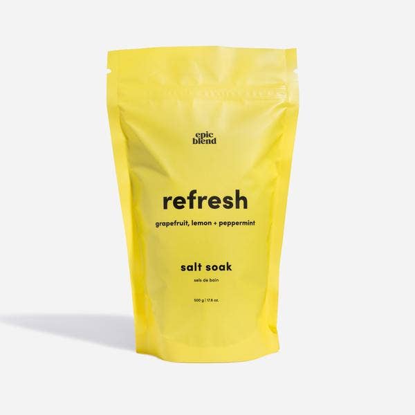 Refresh Bath Salt Soak: 3.5oz