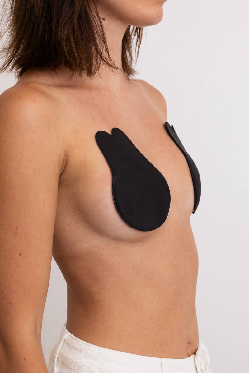 Sheer Lift Silky Breast Enhancer - High Quality: Black / C