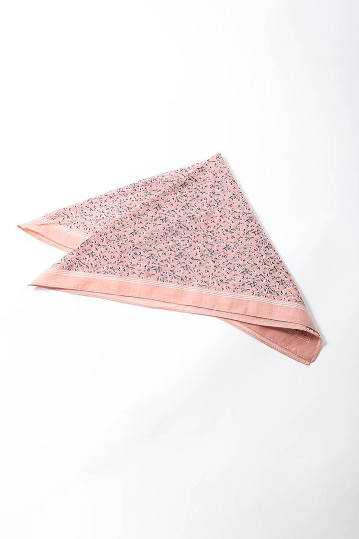 Boho Floral Cotton Bandana – Your Go-To Summer Accessory 🌸: Sage