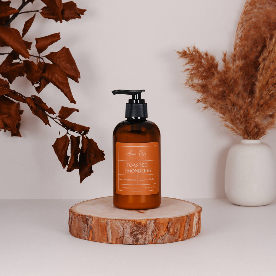 Toasted Lemonberry Hand + Body Lotion - Autumn Collection: 4oz