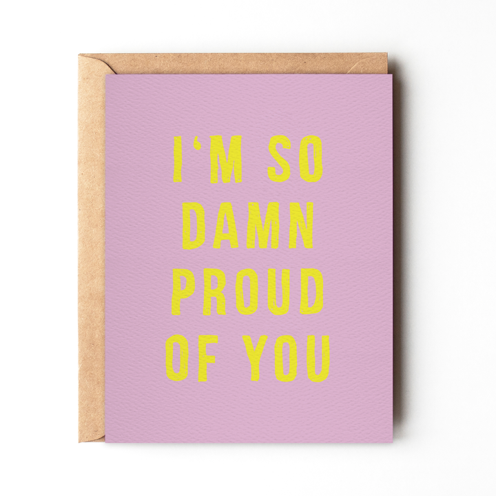 I'm so Proud of You - Graduation card