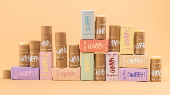 CHUBBY - Vegan Lip Balm: Ma Poire ( Pear + Green Apple )