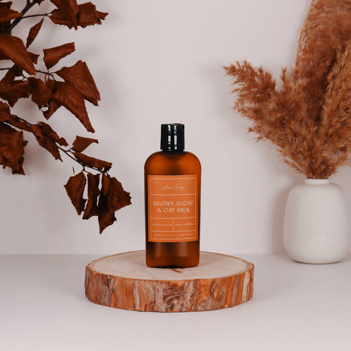 Brown Sugar & Oat Milk Hand + Body Lotion -Autumn Collection: 4oz