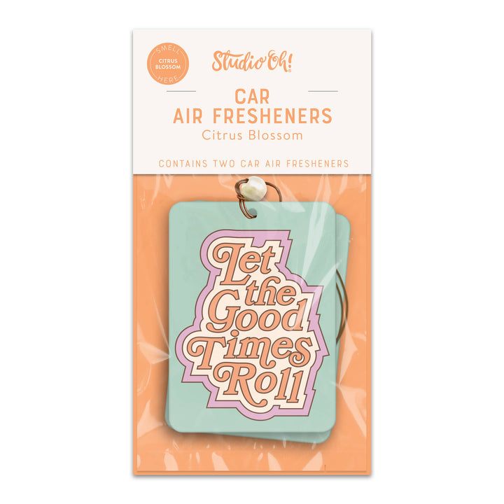 Let the Good Times Roll Car Air Freshener