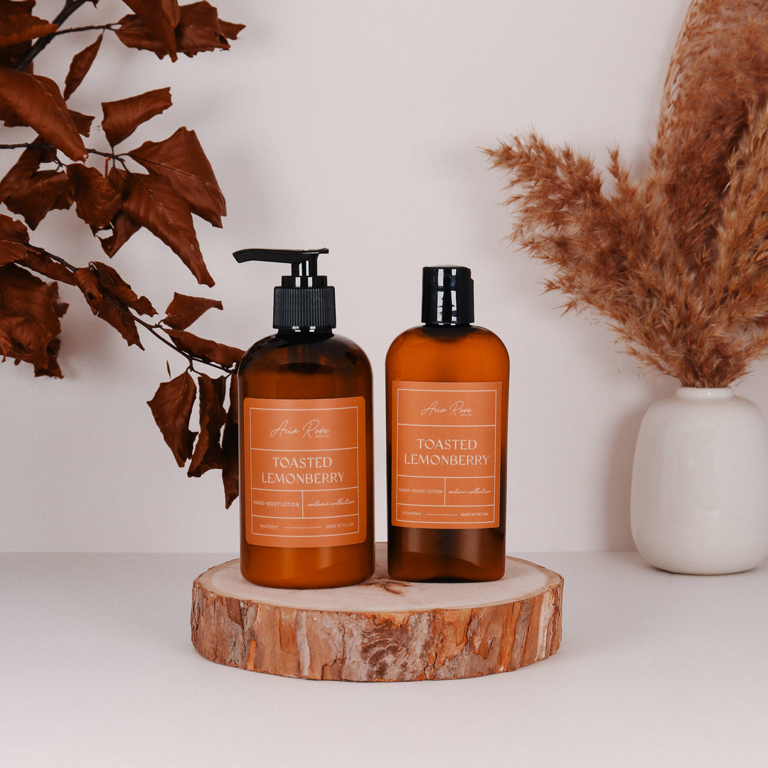 Toasted Lemonberry Hand + Body Lotion - Autumn Collection: 4oz