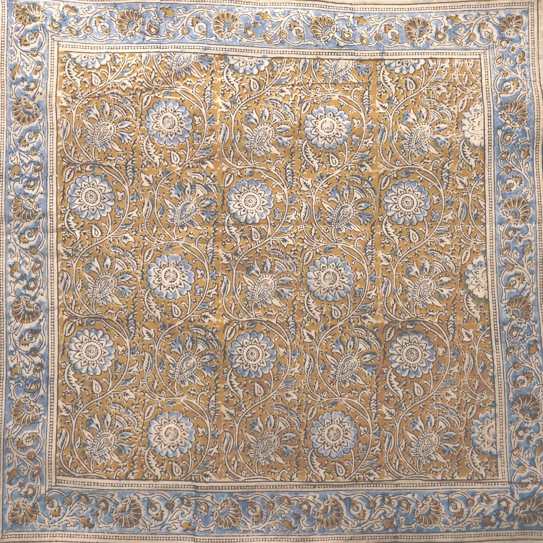 Kalamkari Cotton Bandana (40" x 40") - KK1429-40