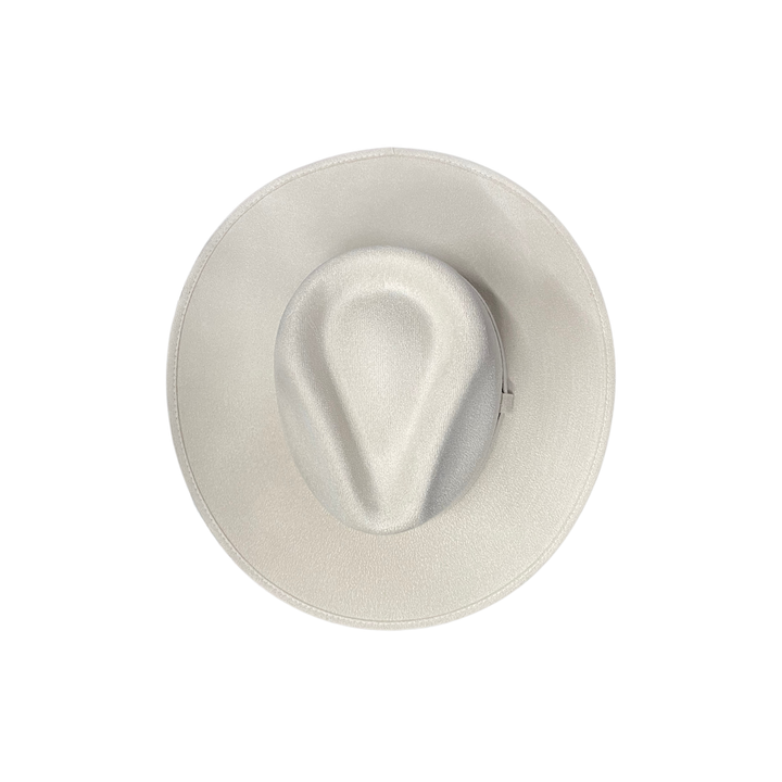 Vegan Suede Rancher Hat: Mocha