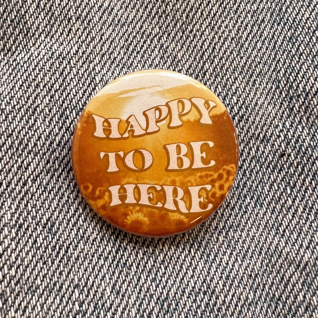 Positivity Button Pins: Be Kind to Your Mind