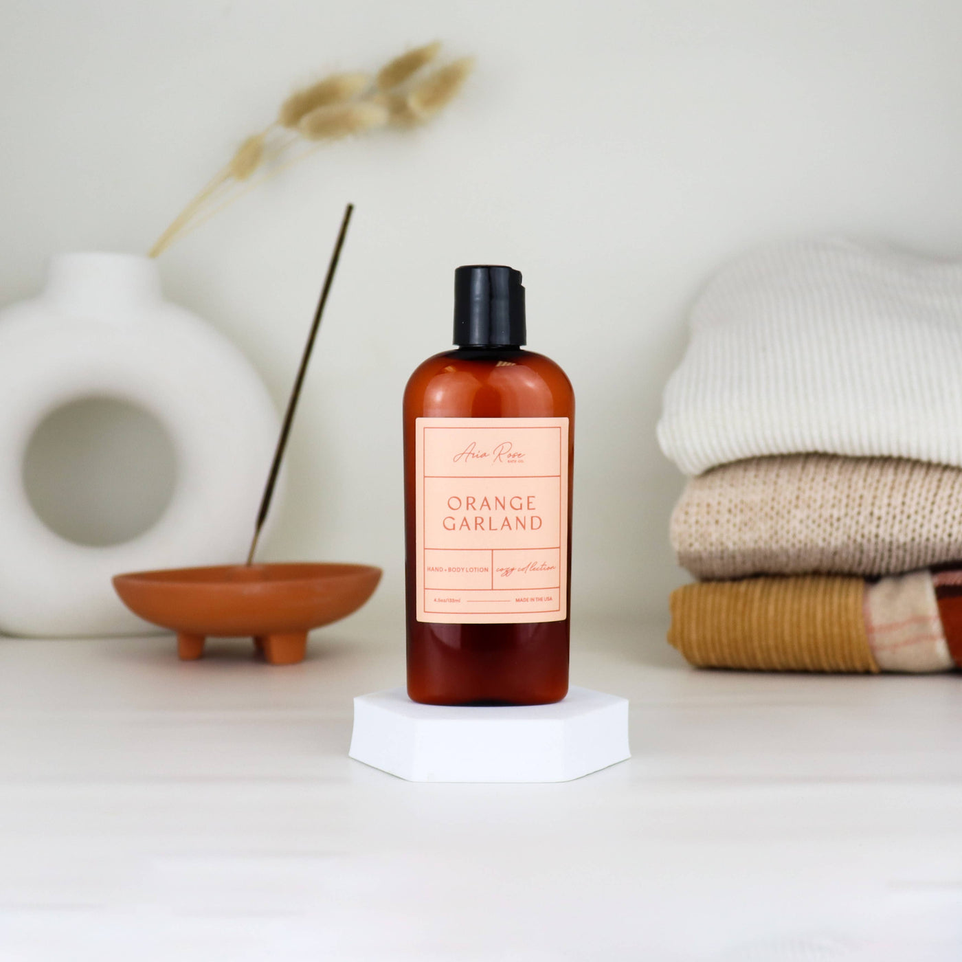 Orange Garland Hand + Body Lotion - Seasonal - Winter