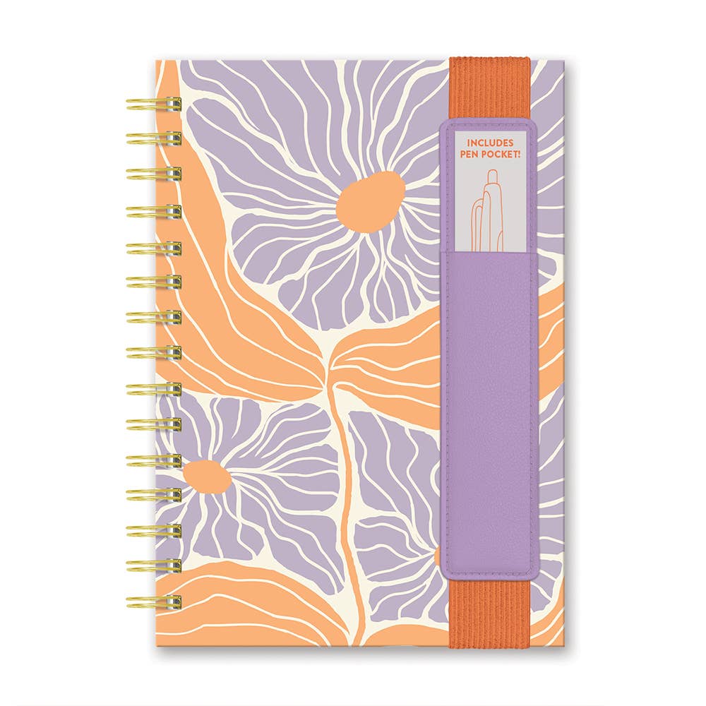 Abloom Oliver Notebook with Pen Pocket