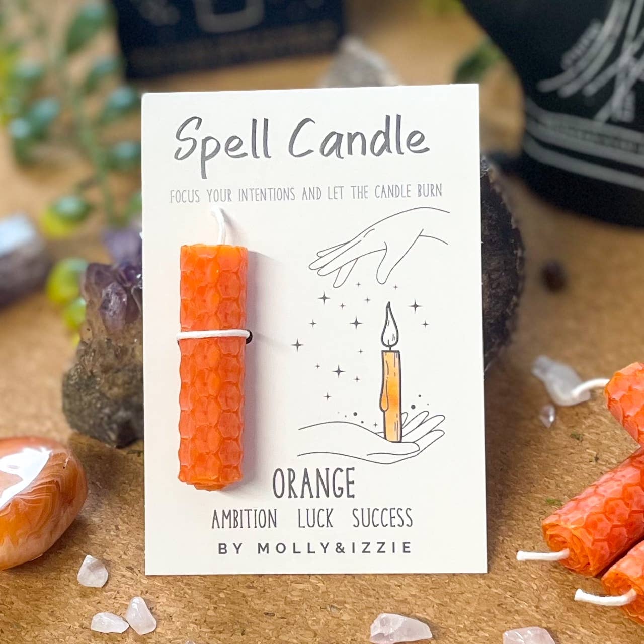Spell Candle - Orange
